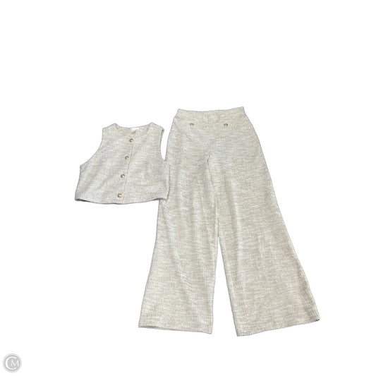 Pants Set 2pc By H&m In Beige, Size: S