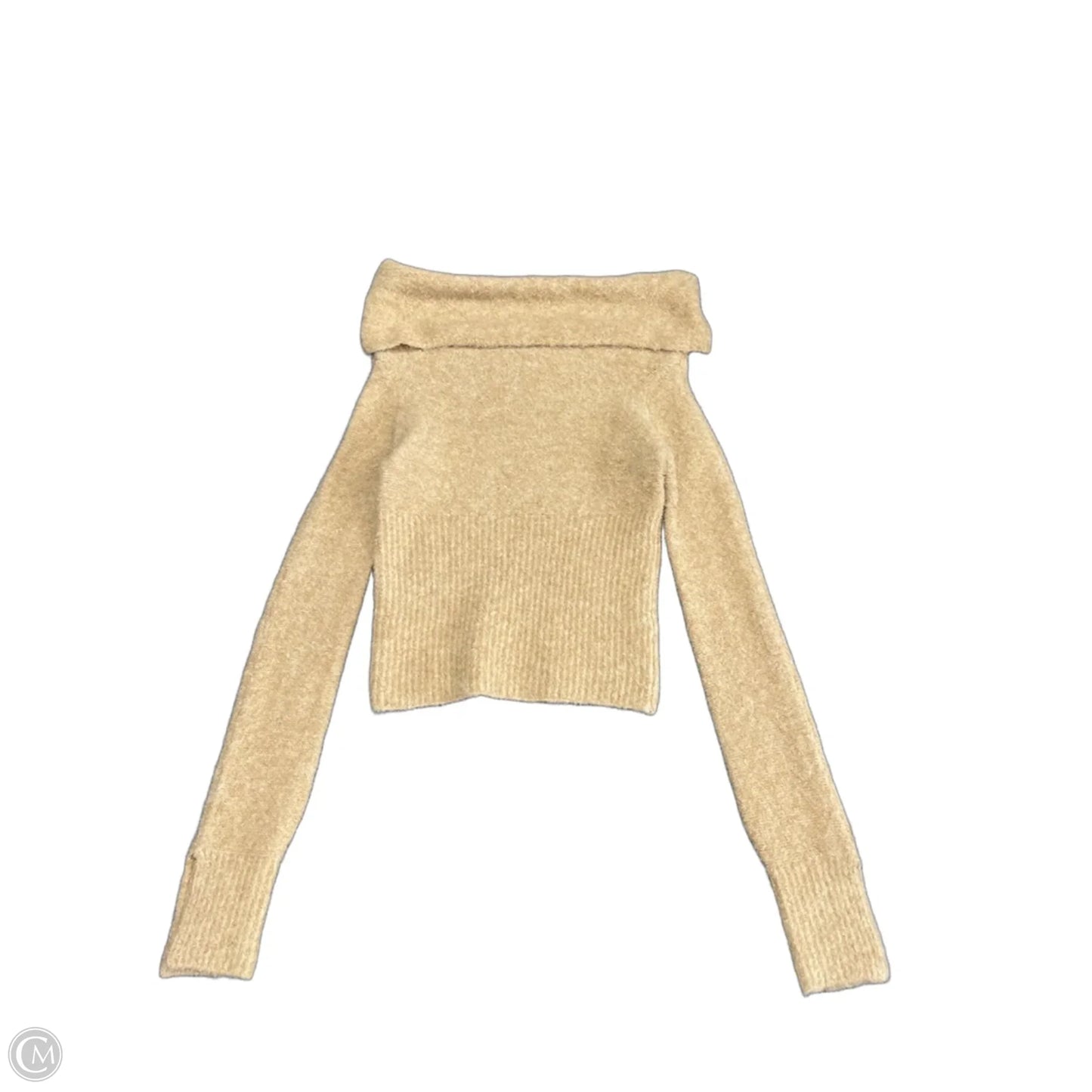 Sweater By Silence And Noise In Tan, Size: Sp