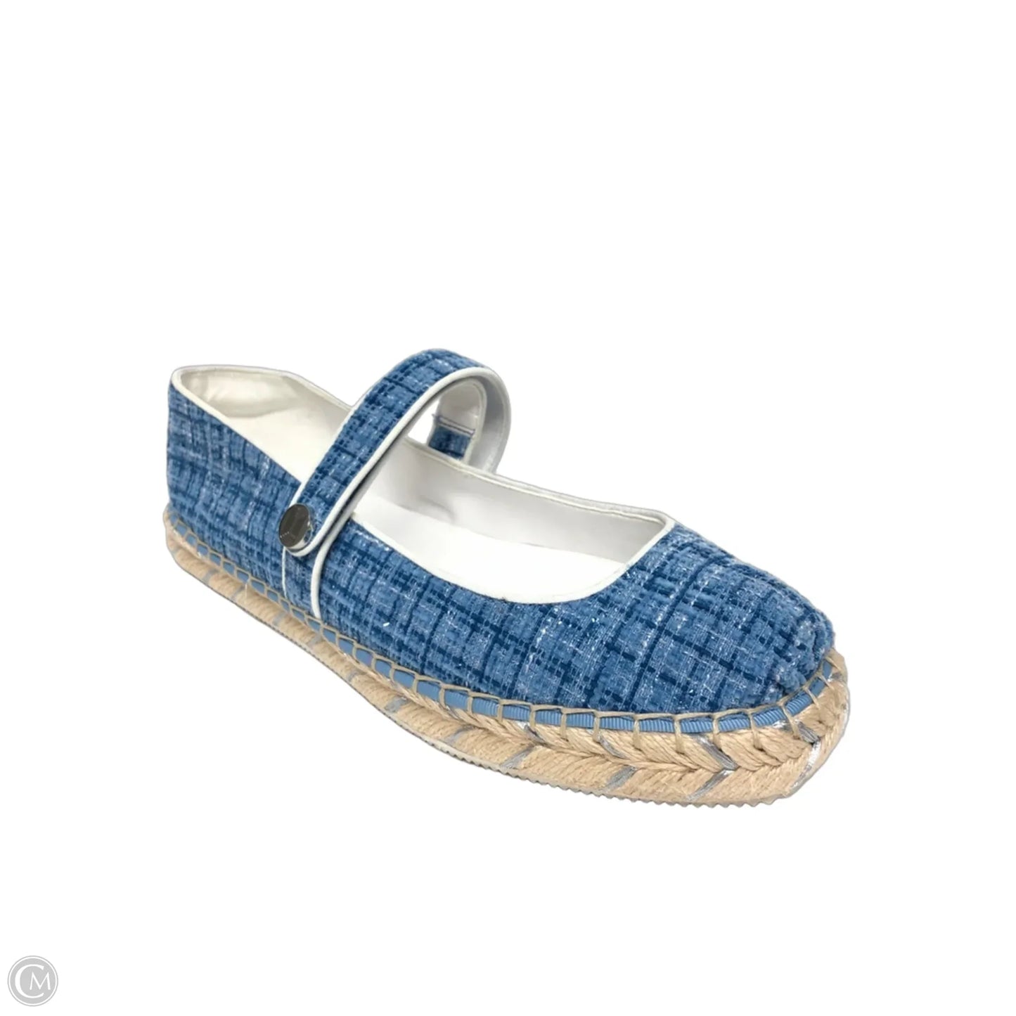 Shoes Flats By Karl Lagerfeld In Blue, Size: 9.5
