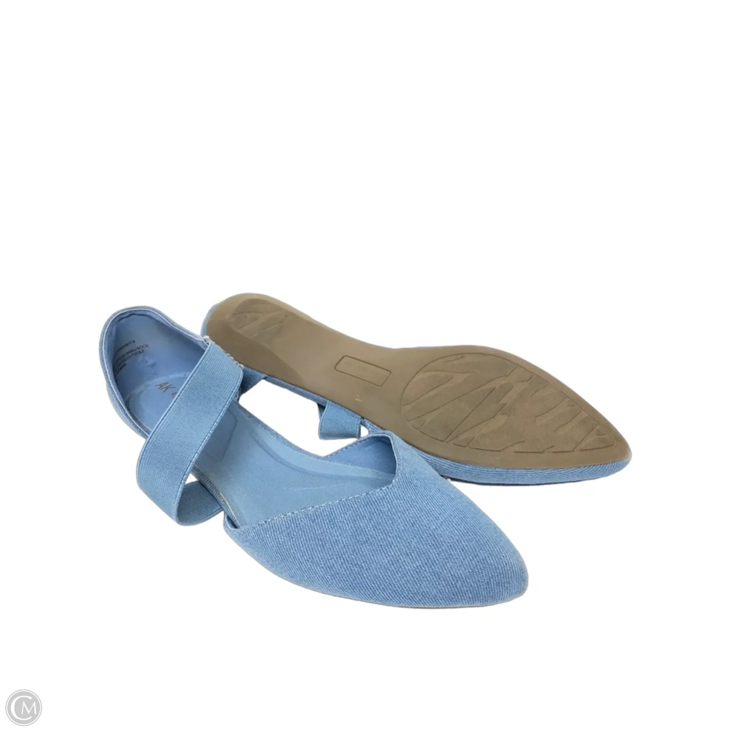 Shoes Flats By Anne Klein In Blue, Size: 8.5
