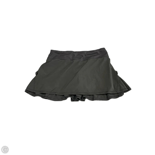 Athletic Skort By Lululemon In Black, Size: 6