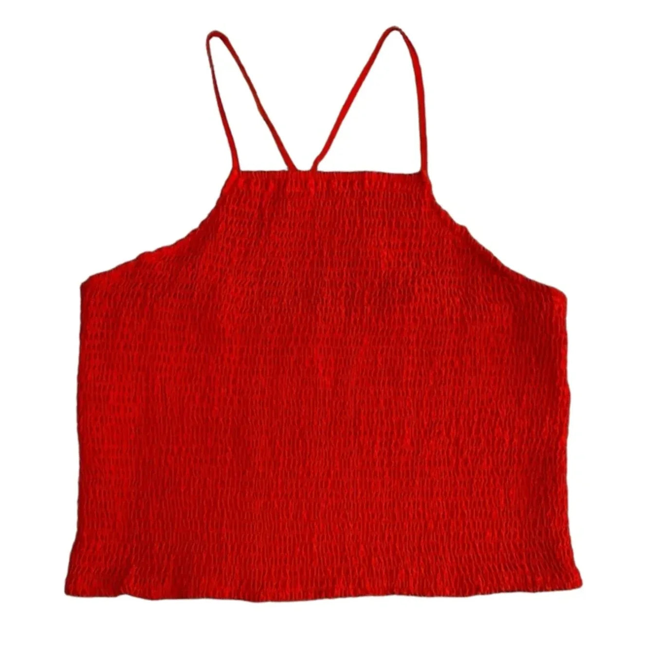 Top Sleeveless By A New Day In Red, Size: Xl