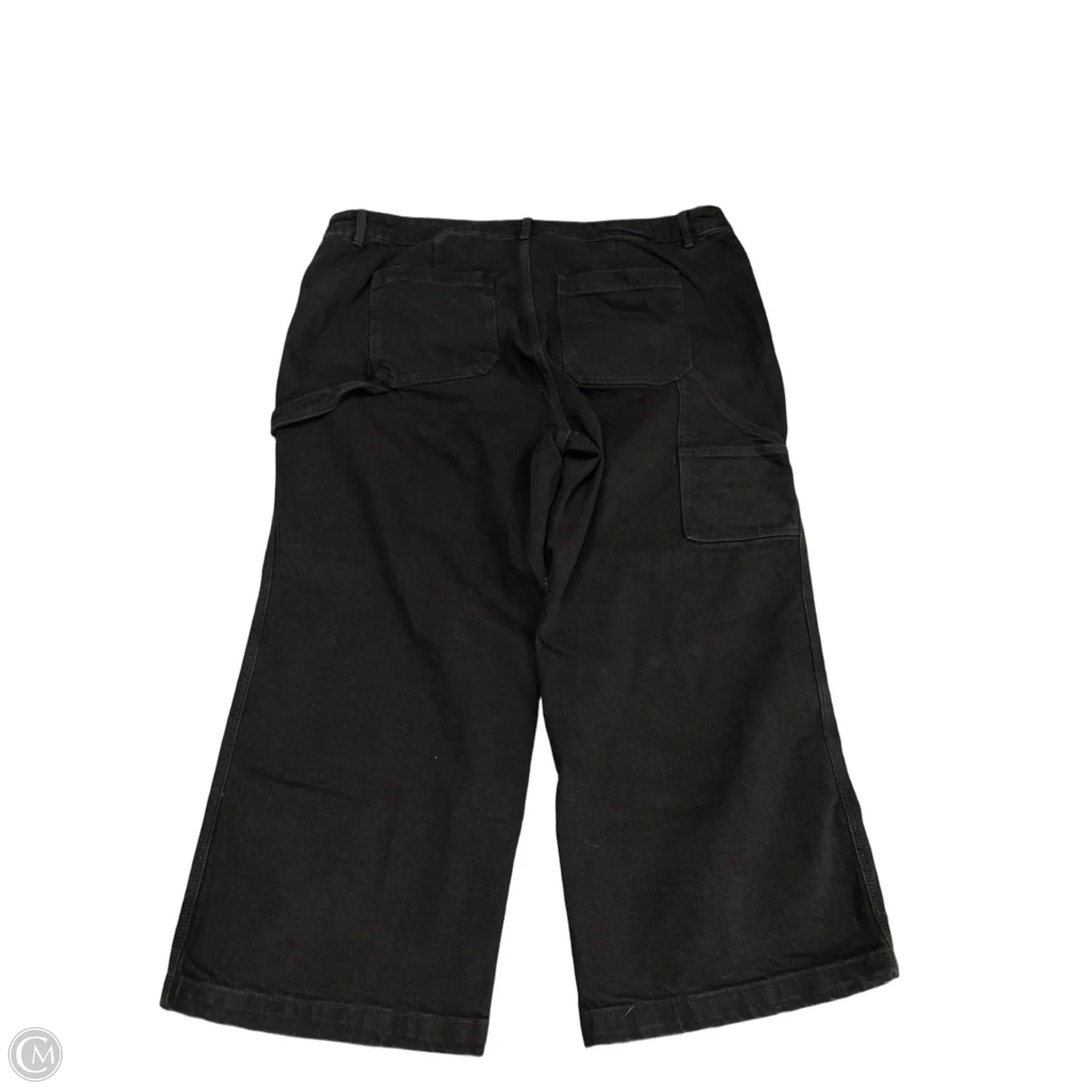 Jeans Wide Leg By Torrid In Black, Size: 22