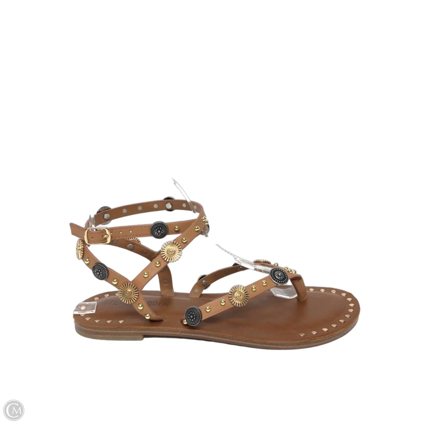 Sandals Flats By Steve Madden In Brown, Size: 8.5