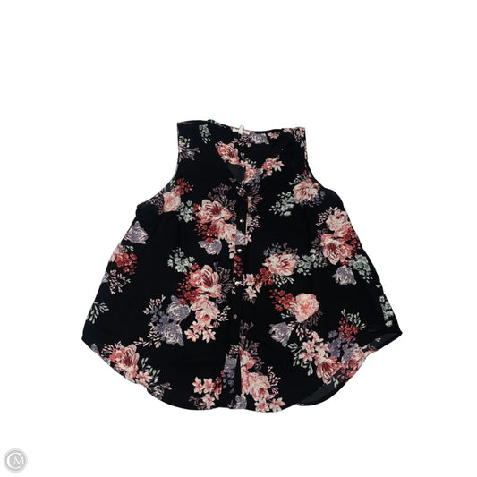 Top Sleeveless By Maurices In Black, Size: 2x