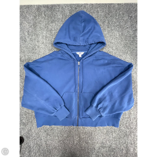 Sweatshirt Hoodie By Joy Lab In Blue, Size: Xxl