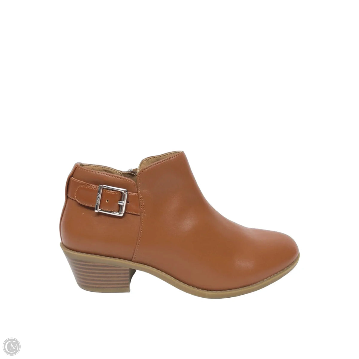 Boots Ankle Heels By Vionic In Brown, Size: 7