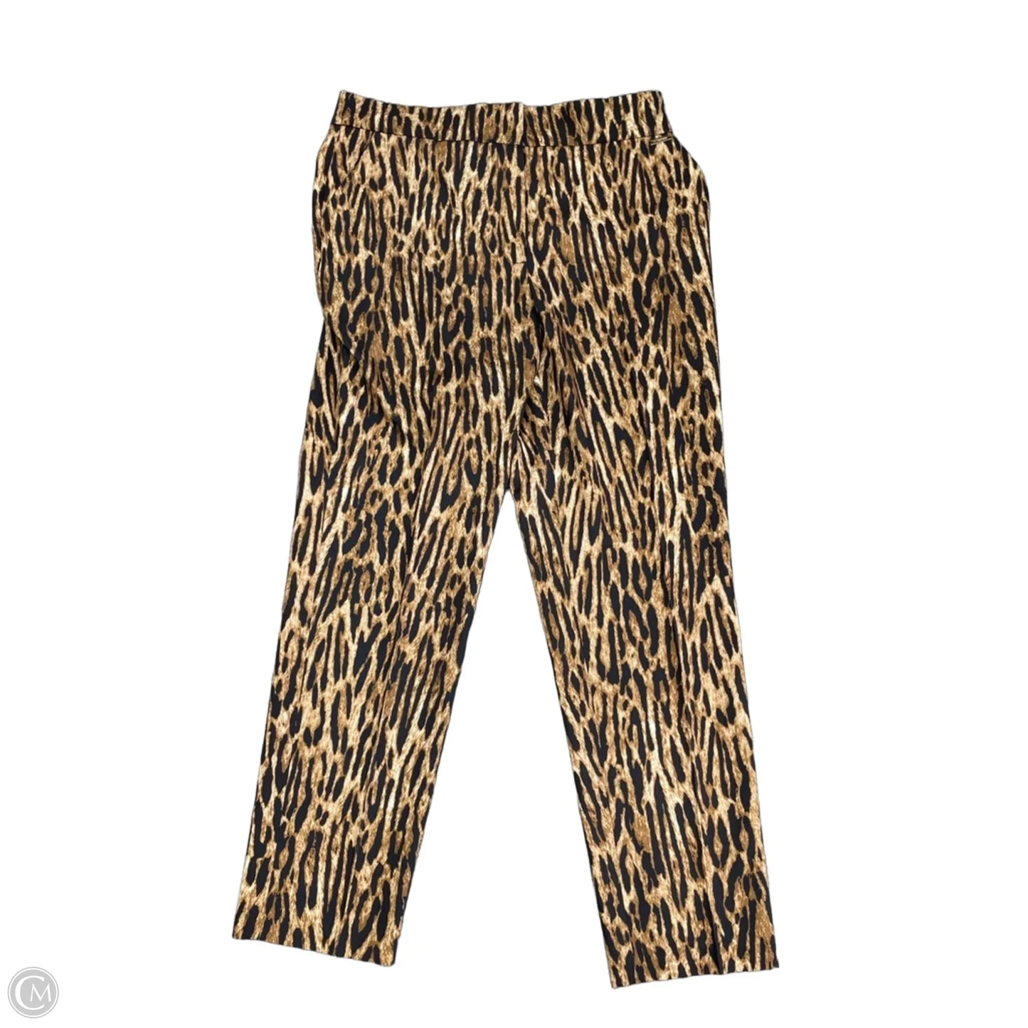 Pants Set 2pc By Tahari In Leopard Print, Size: M