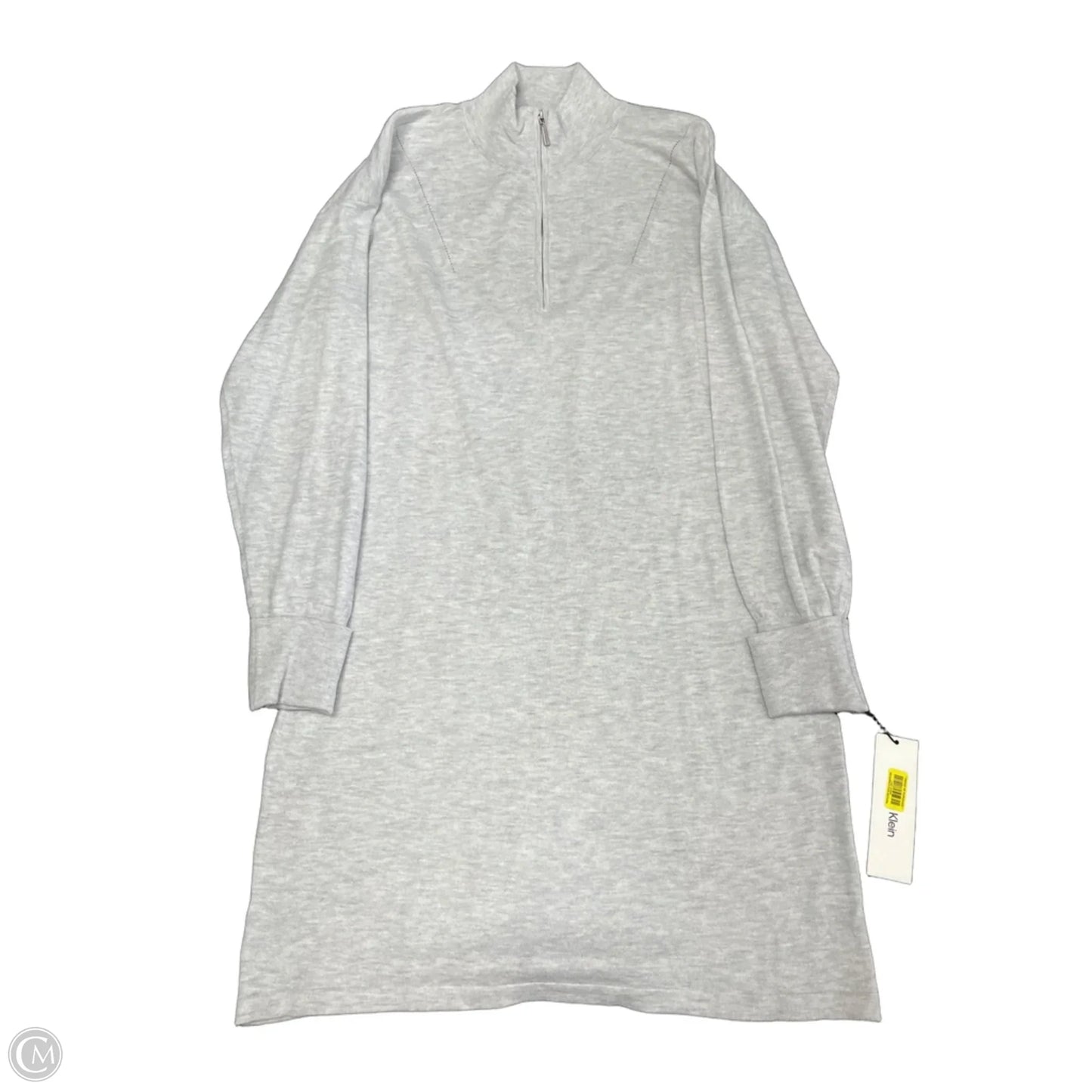 Dress Casual Short By Calvin Klein In Grey, Size: L