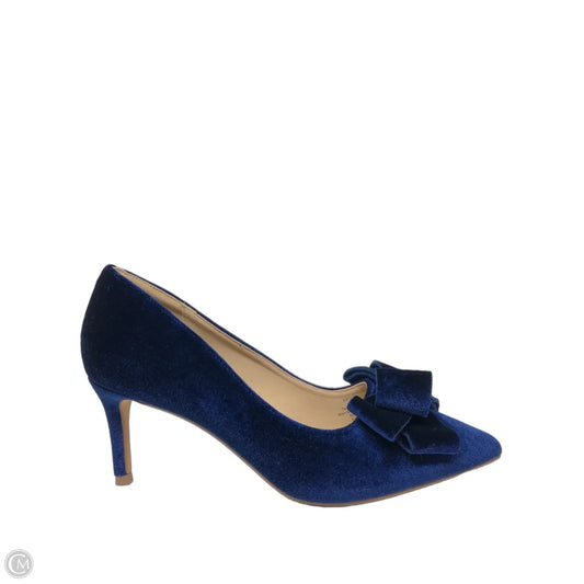Shoes Heels Stiletto By Journee In Blue, Size: 8.5