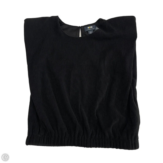 Top Sleeveless By Maeve In Black, Size: S