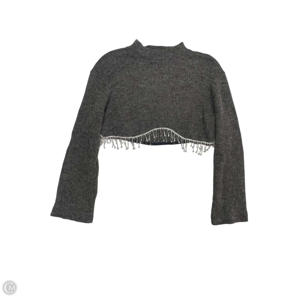 Sweater By Zara In Grey, Size: M