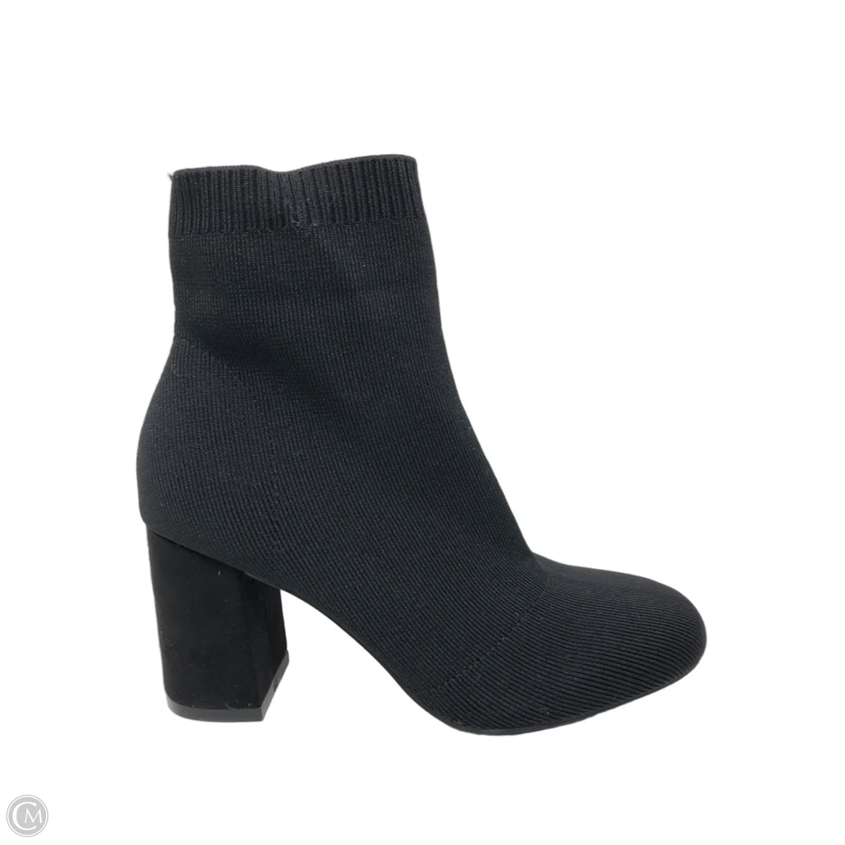 Boots Ankle Heels By Mia In Black, Size: 8