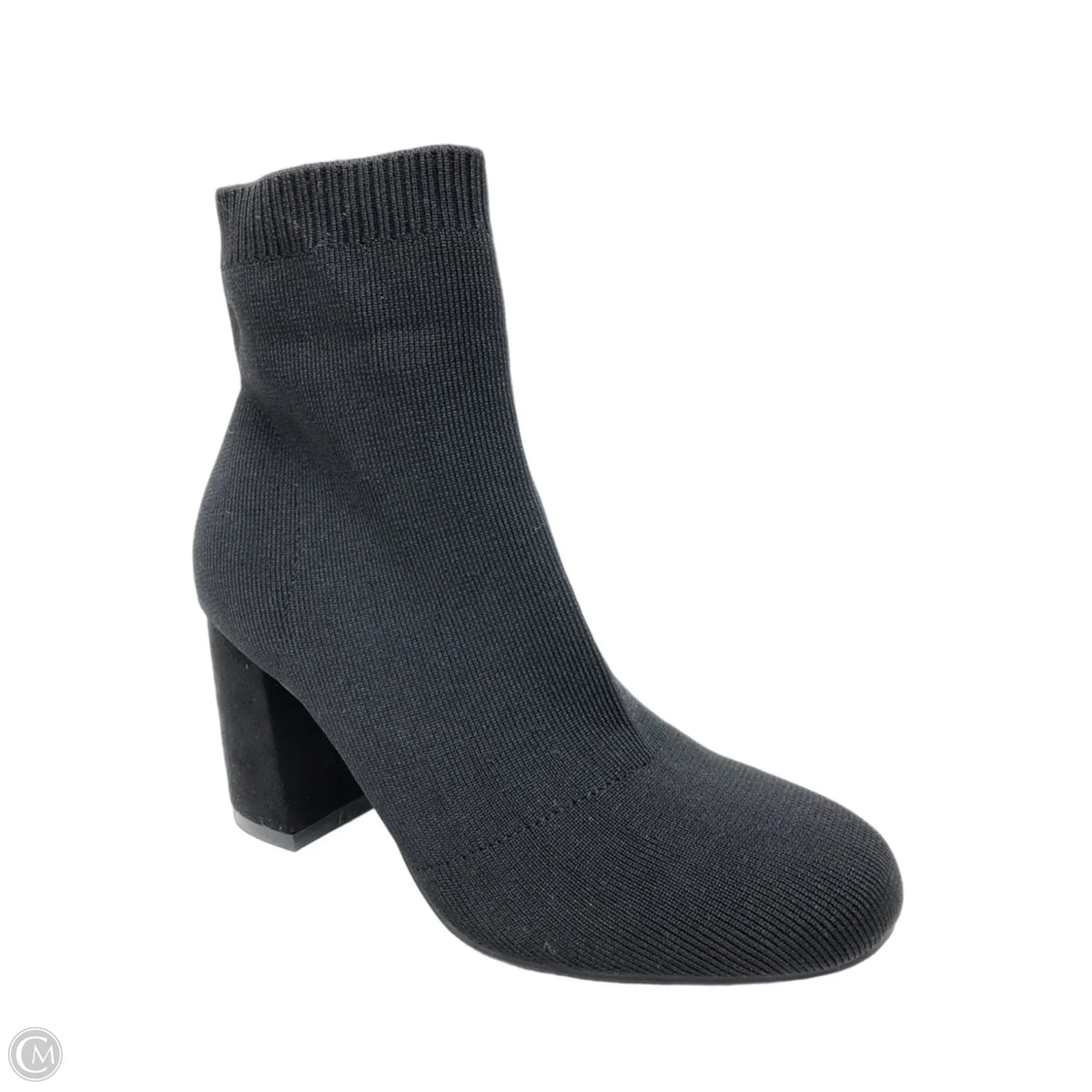 Boots Ankle Heels By Mia In Black, Size: 8