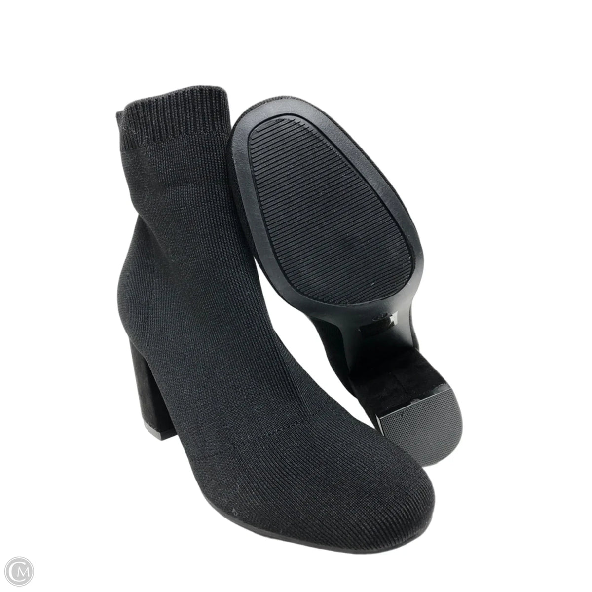 Boots Ankle Heels By Mia In Black, Size: 8
