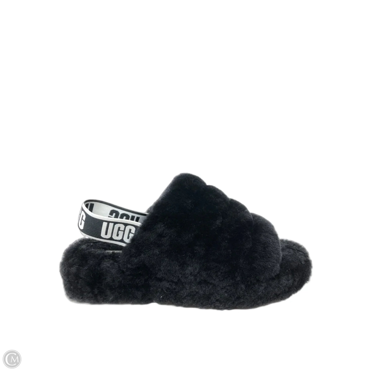 Sandals Heels Platform By Ugg In Black, Size: 8