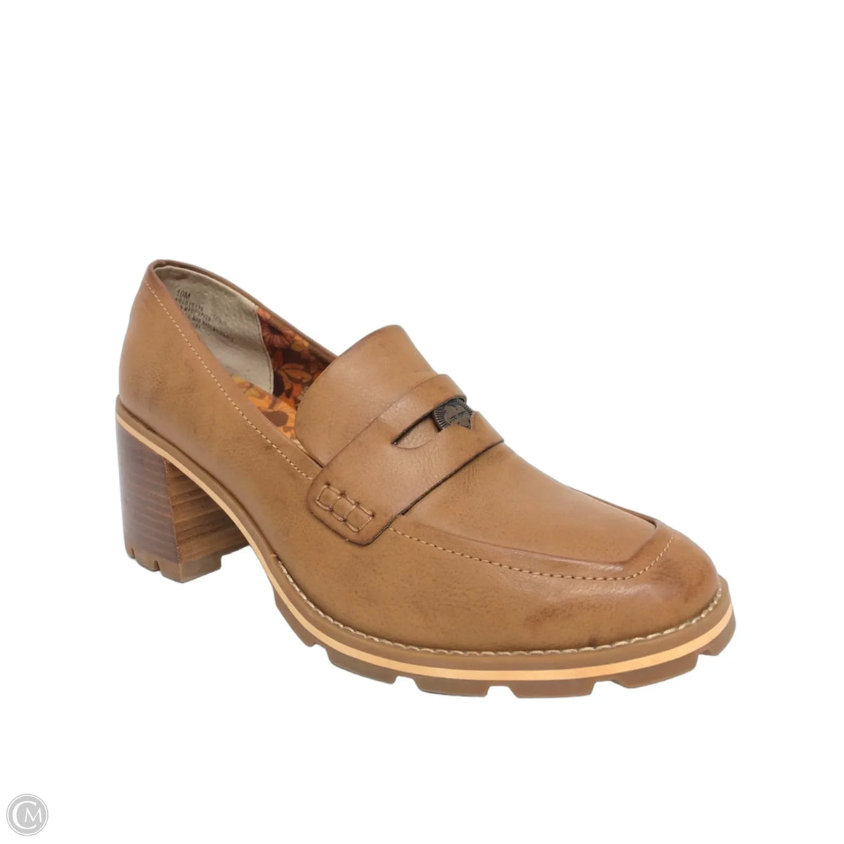 Shoes Heels Block By Korks In Brown, Size: 10