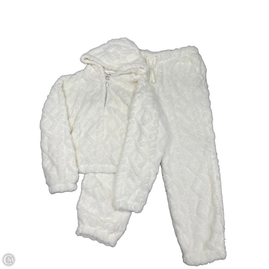 Pants Set 2pc By No Boundaries In White, Size: Xxl