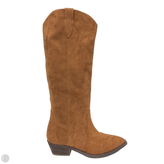 Boots Knee Heels By Dolce Vita In Brown, Size: 8.5