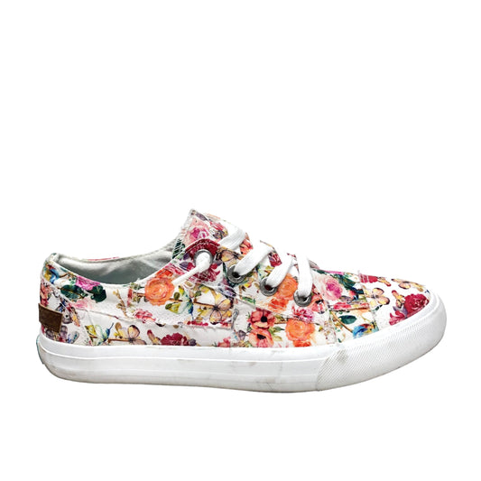 Floral Print Shoes Sneakers Blowfish, Size 9