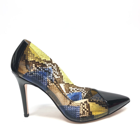 Black & Blue Shoes Heels Stiletto Jessica Simpson, Size 9.5