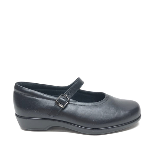 Black Shoes Flats Sas, Size 8