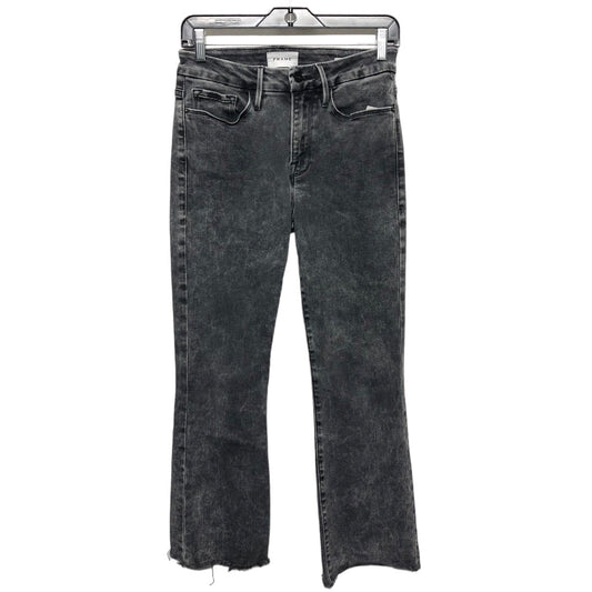 Jeans Boot Cut By Frame In Black, Size: 4