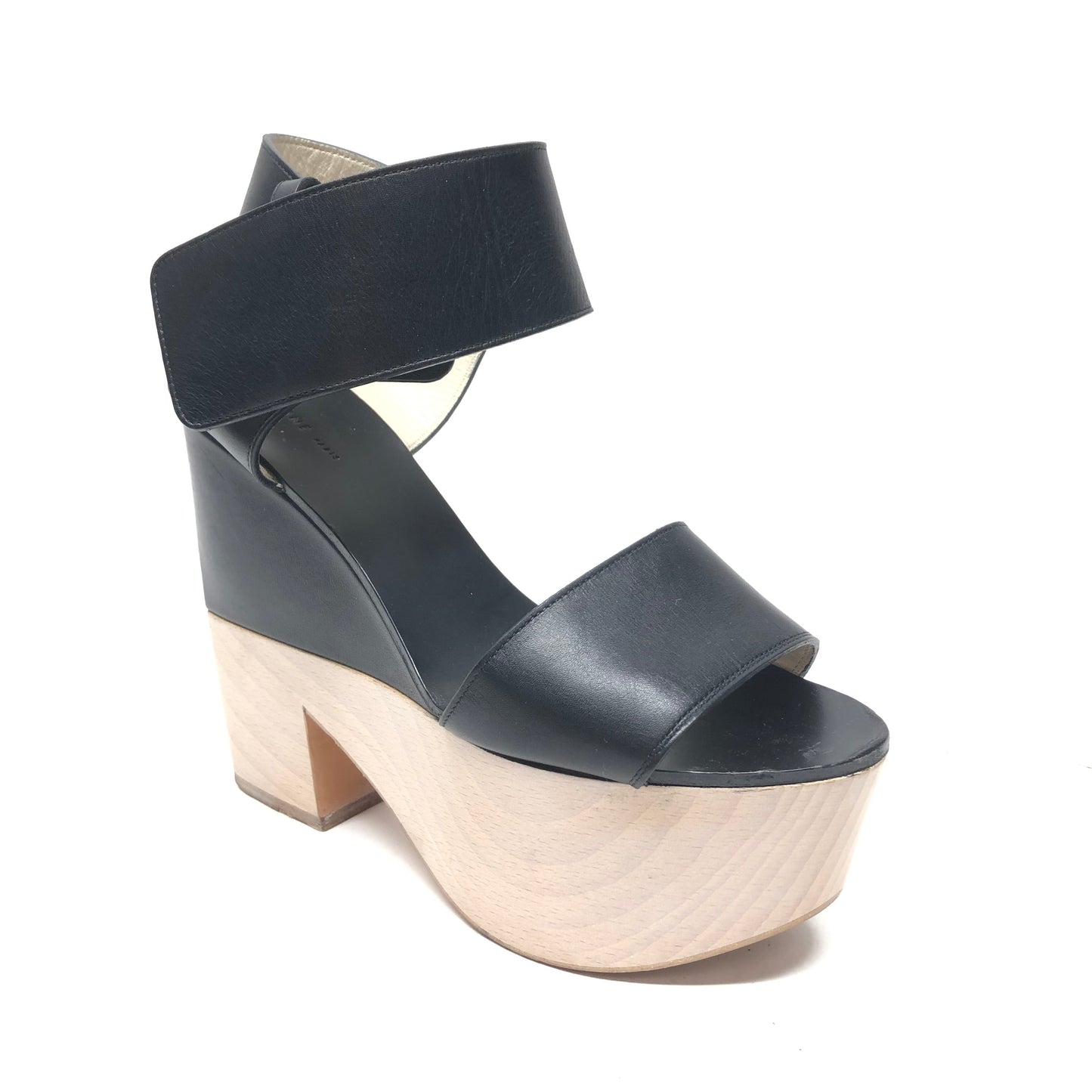 Shoes Luxury Designer By Celine In Black, Size: 6.5