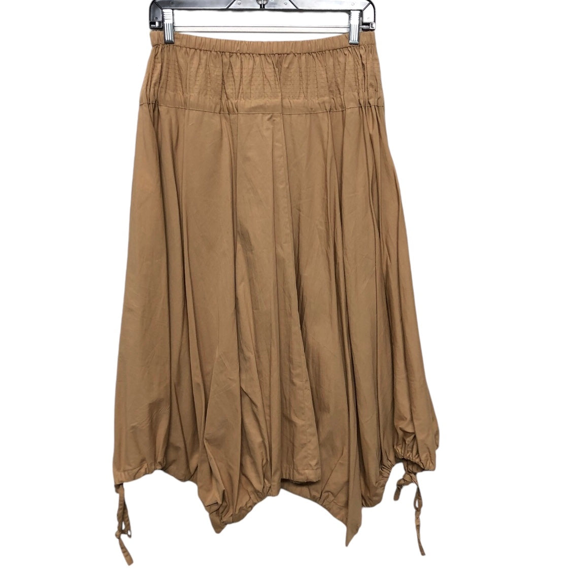 Skirt Midi By Donna Karan In Tan, Size: S