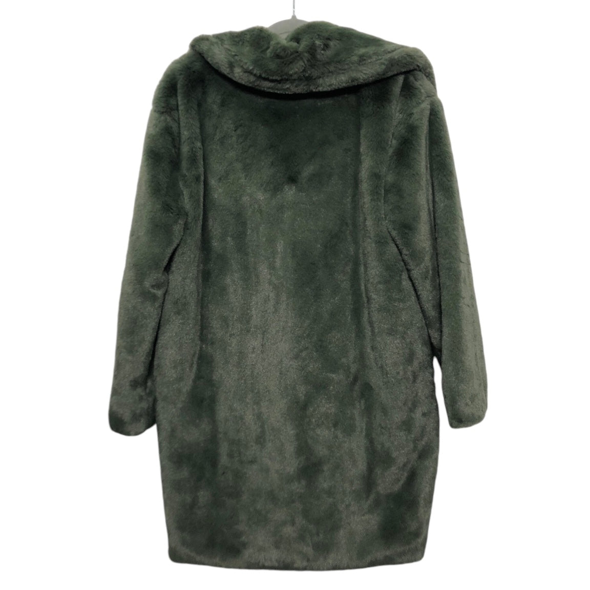 Coat Faux Fur & Sherpa By Me Jane In Green, Size: S