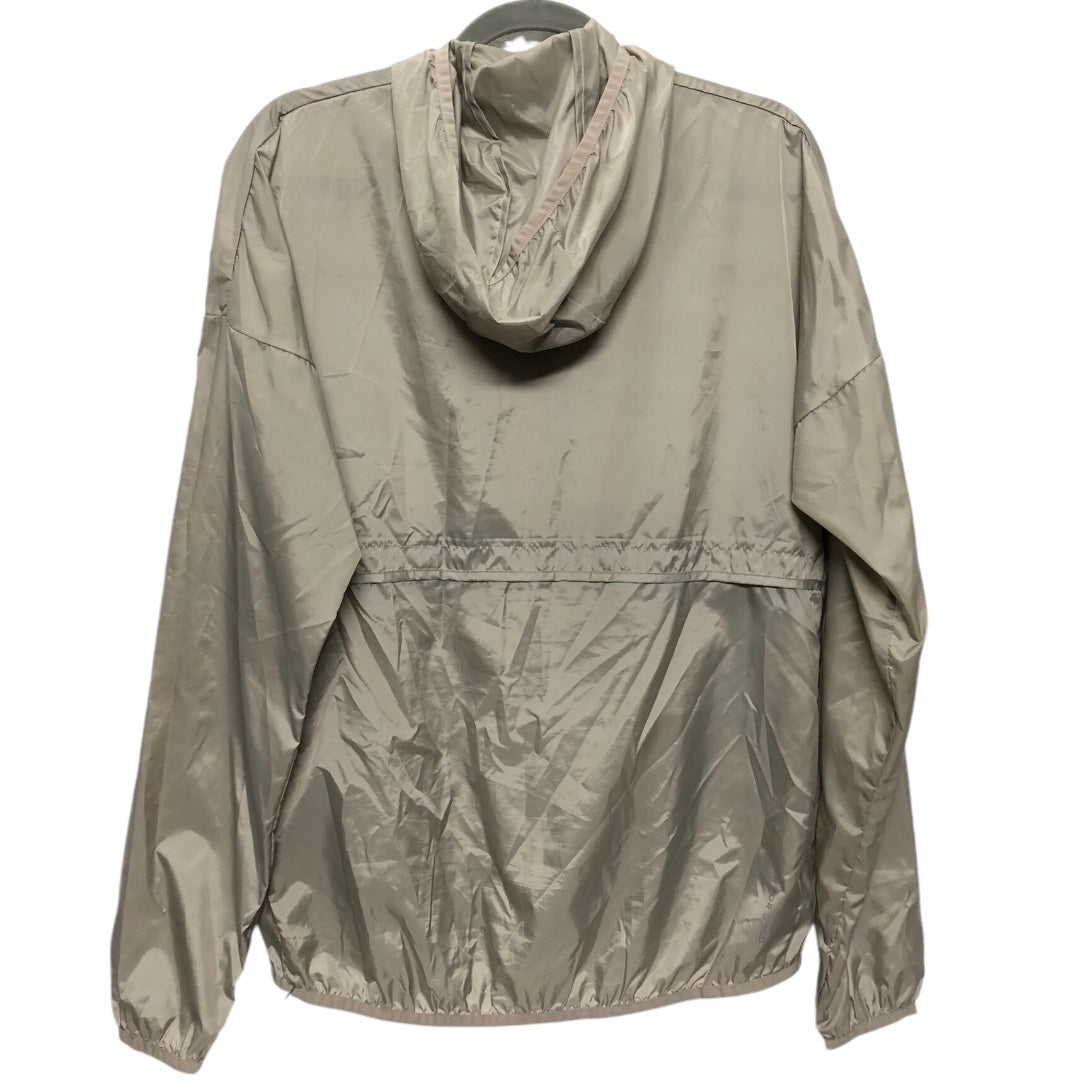 Jacket Windbreaker By Cmc In Taupe, Size: M