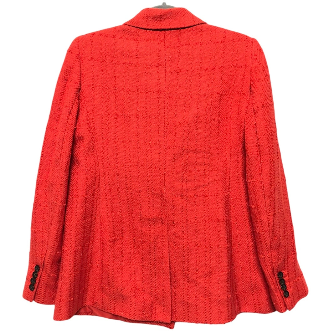 Blazer By Ann Taylor In Orange, Size: 2