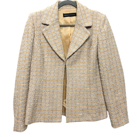 Blazer By Dana Buchman In Tan, Size: 6