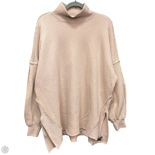 Sweatshirt Collar By We The Free In Tan, Size: S