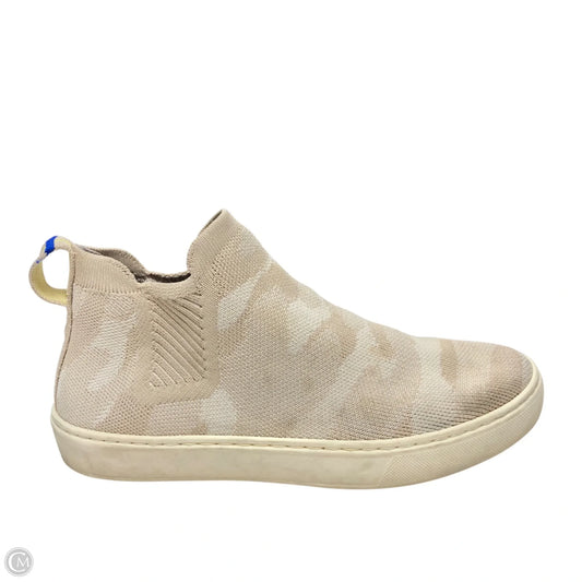 Shoes Sneakers By Vans In Red & White, Size: 6