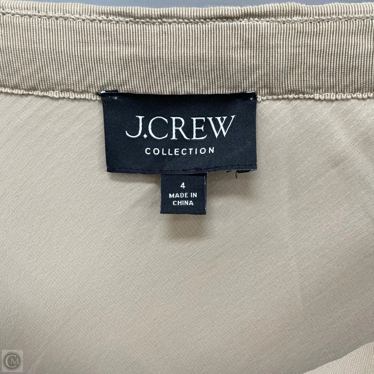 Skirt Midi By J. Crew In Gold, Size: 4