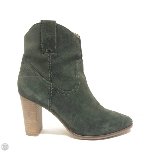 Boots Ankle Heels By Seychelles In Green, Size: 8