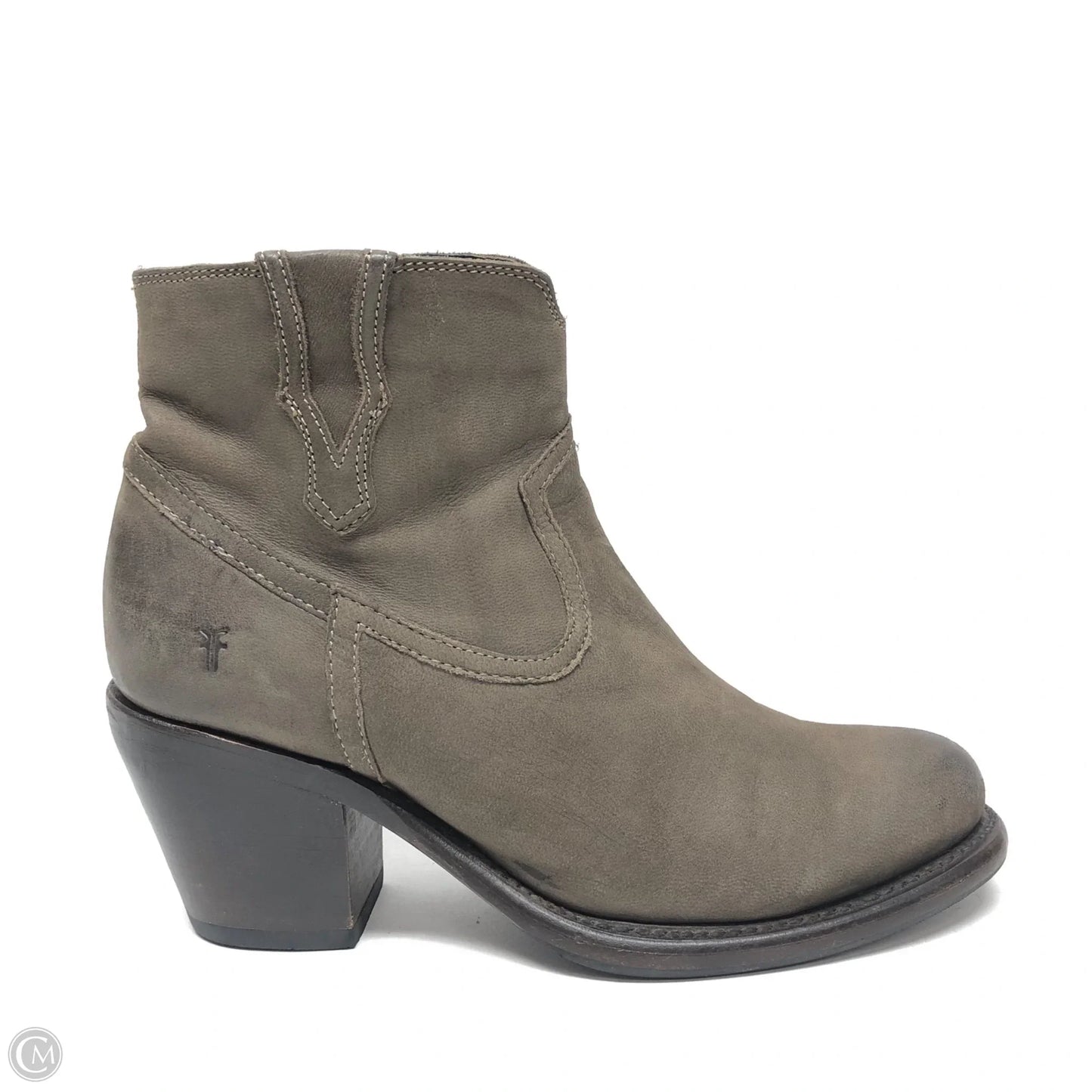 Boots Designer By Frye In Taupe, Size: 8