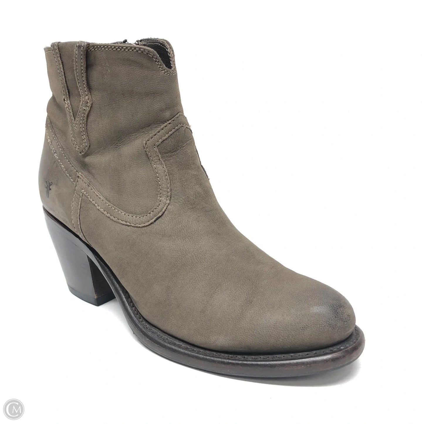 Boots Designer By Frye In Taupe, Size: 8