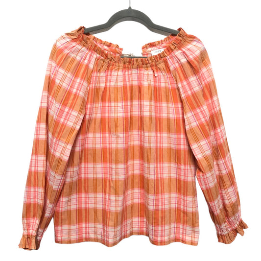 Blouse Long Sleeve By J Crew  Size: S