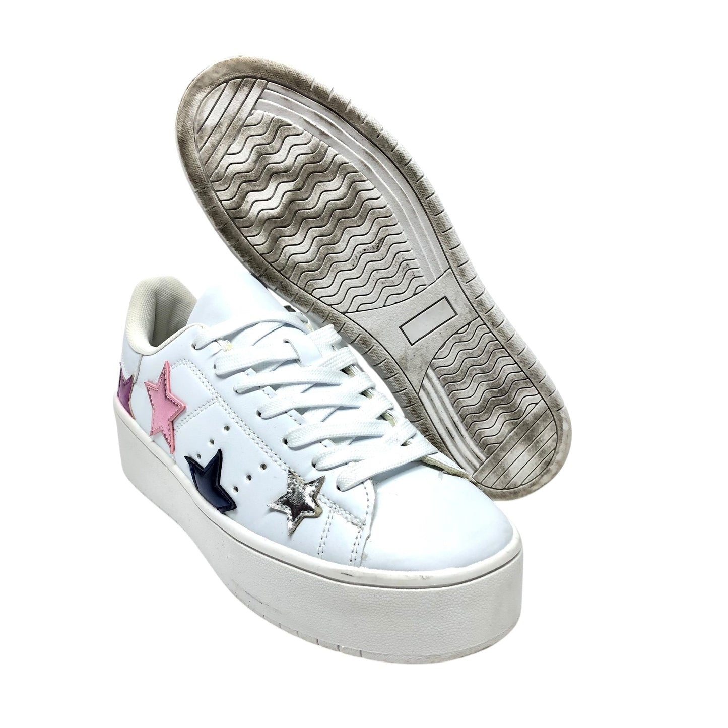 Shoes Sneakers By Clothes Mentor In White, Size: 11