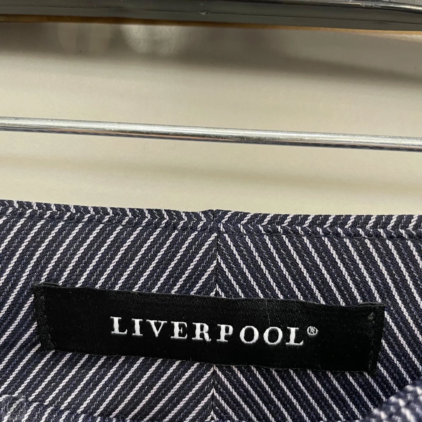 Pants Dress By Liverpool In Navy, Size: 6