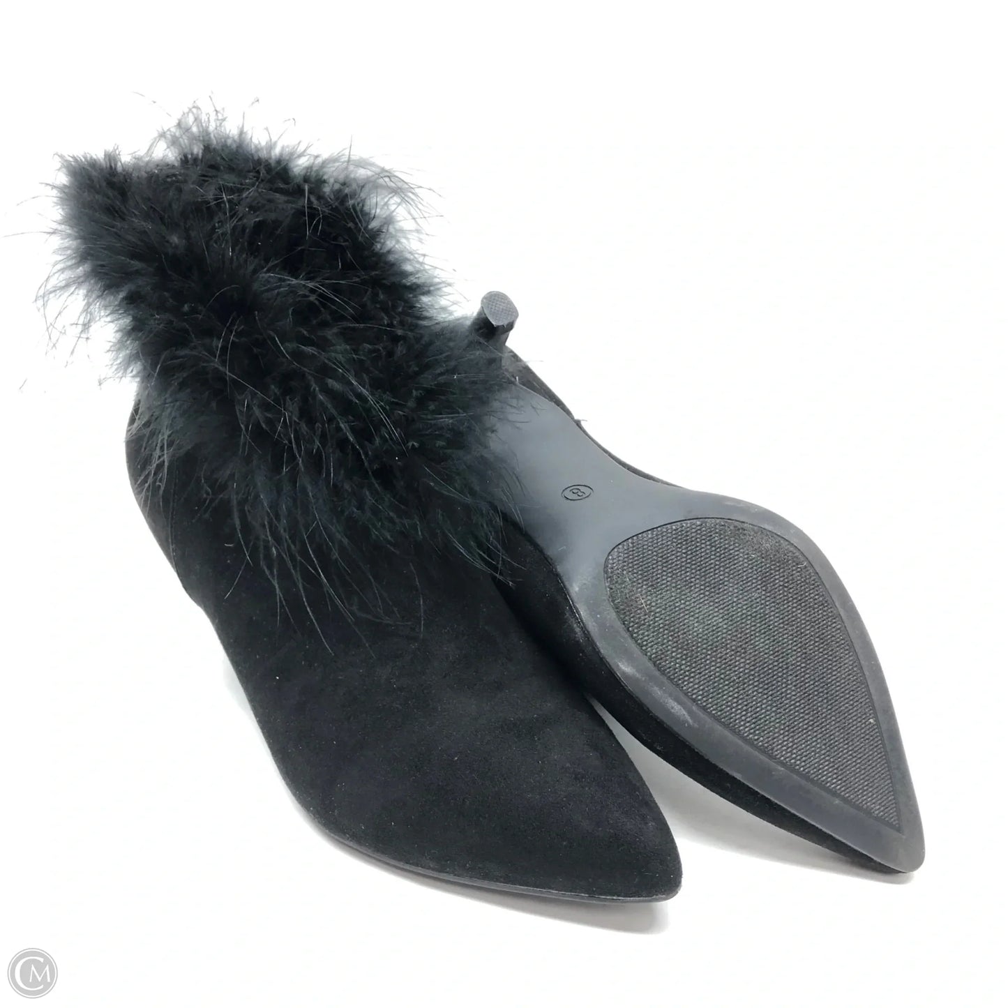 Boots Ankle Heels By Cato In Black, Size: 8