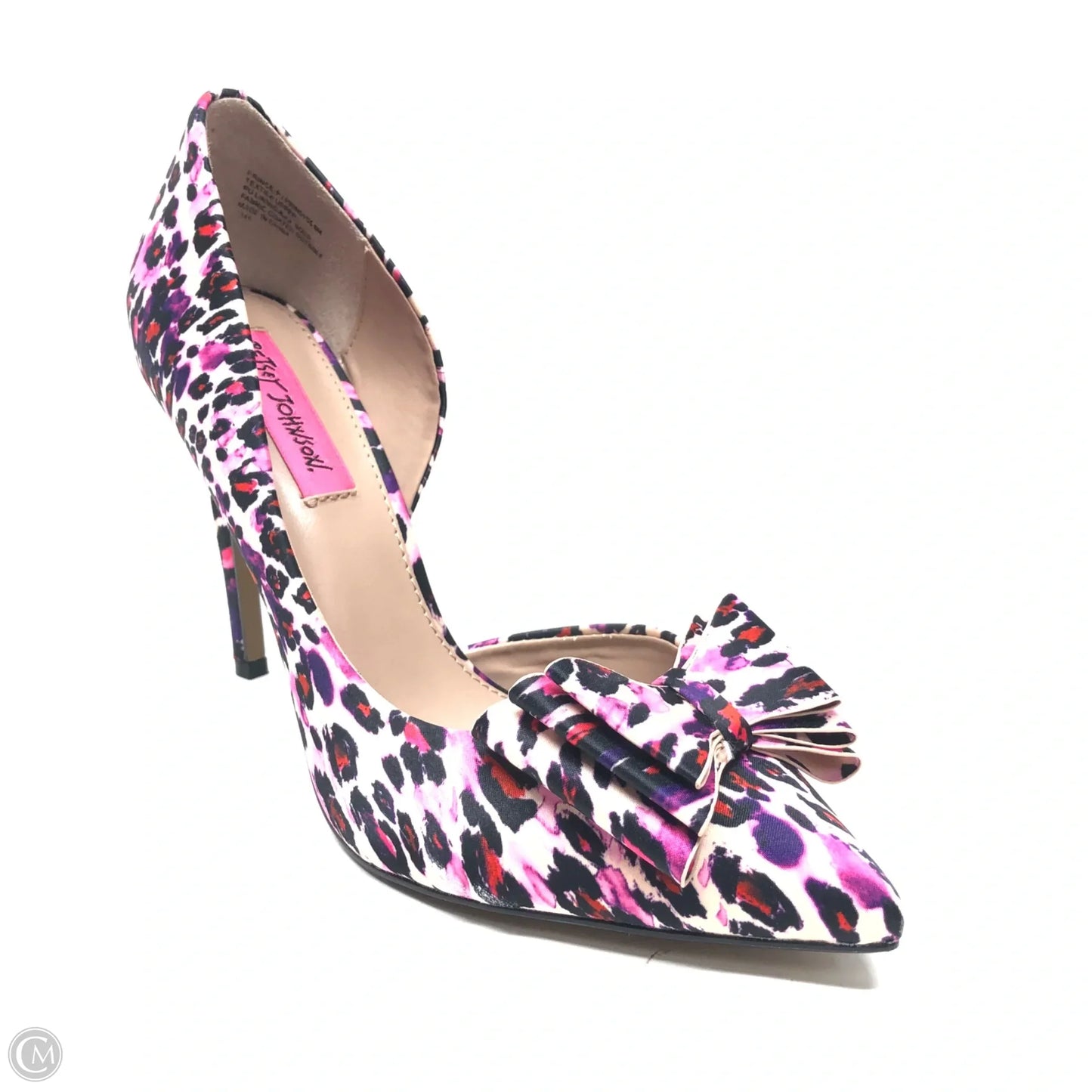 Shoes Heels Stiletto By Betsey Johnson In Pink & Purple, Size: 8