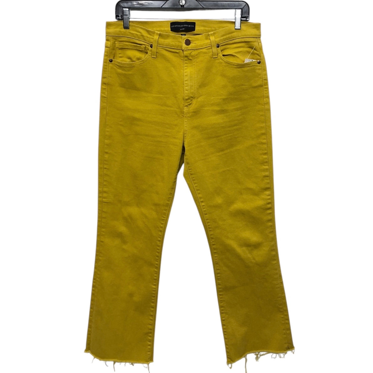 Jeans Straight By Clothes Mentor In Yellow, Size: 10