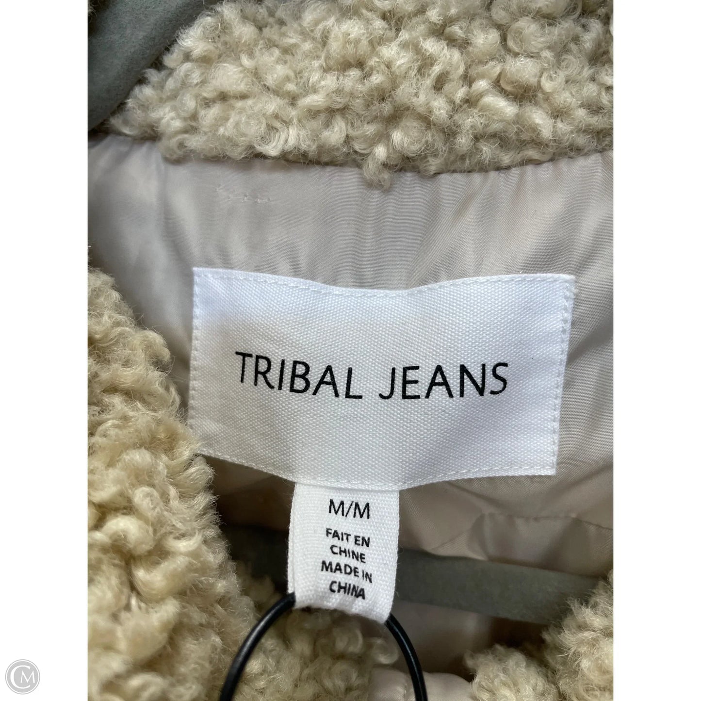 Vest Puffer & Quilted By Tribal In Beige, Size: M