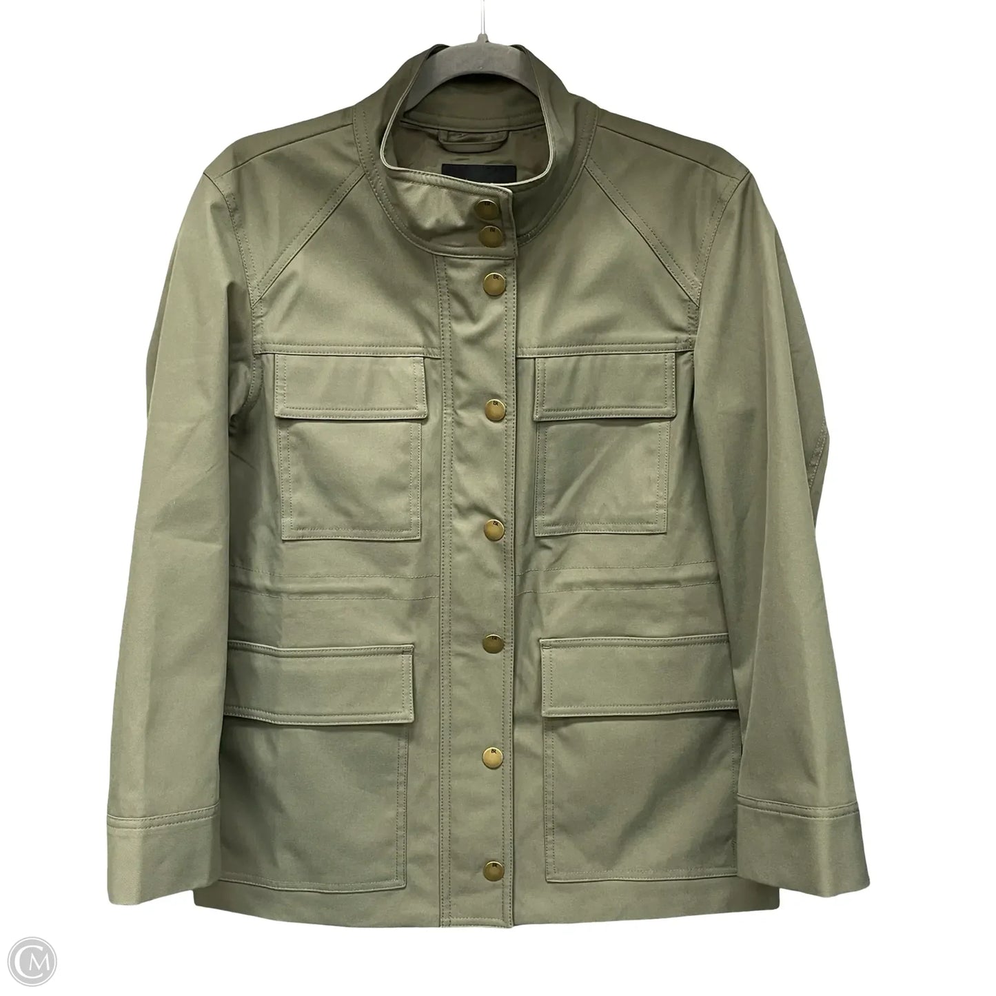 Jacket Utility By Banana Republic In Green, Size: S