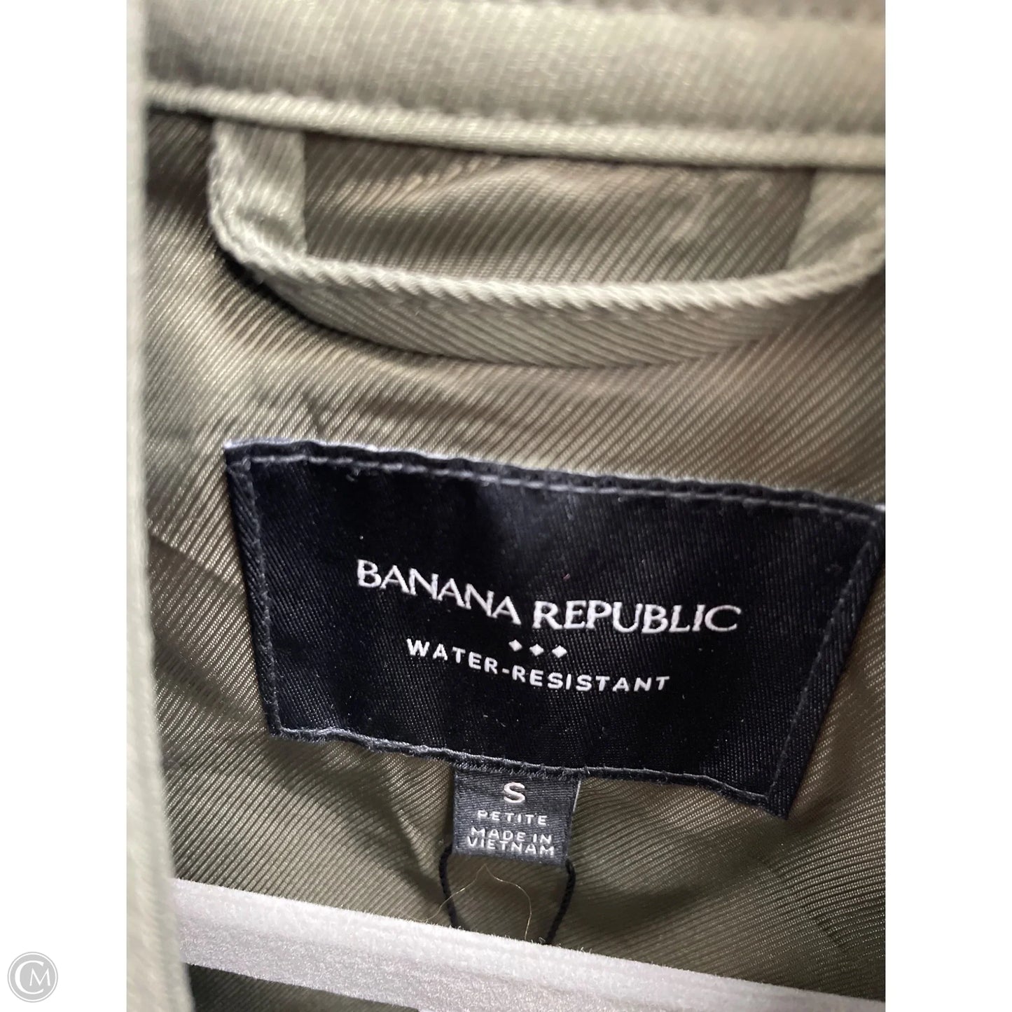 Jacket Utility By Banana Republic In Green, Size: S