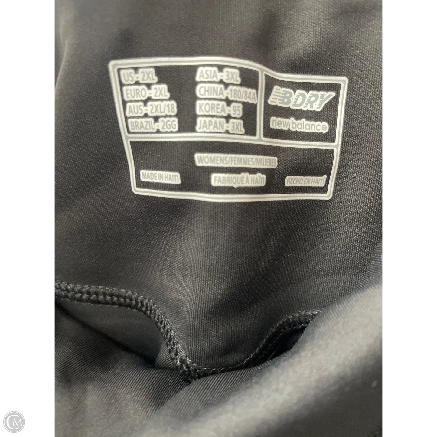 Athletic Leggings By New Balance In Black, Size: 2x