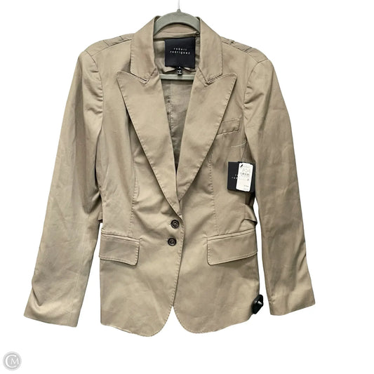 Blazer By Robert Rodriguez In Taupe, Size: 8